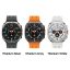 ساعت هوشمند سامسونگ مدل Galaxy Watch Ultra دارای قابلیت های کنترل موسیقی (Music Player)، قابلیت مکالمه از طریق بلوتوث، قابلیت تغییر طرح ساعت یا تم، صفحه همیشه روشن (Always-on Display)، پشتیبانی از دستیار صوتی بند سیلیکون
