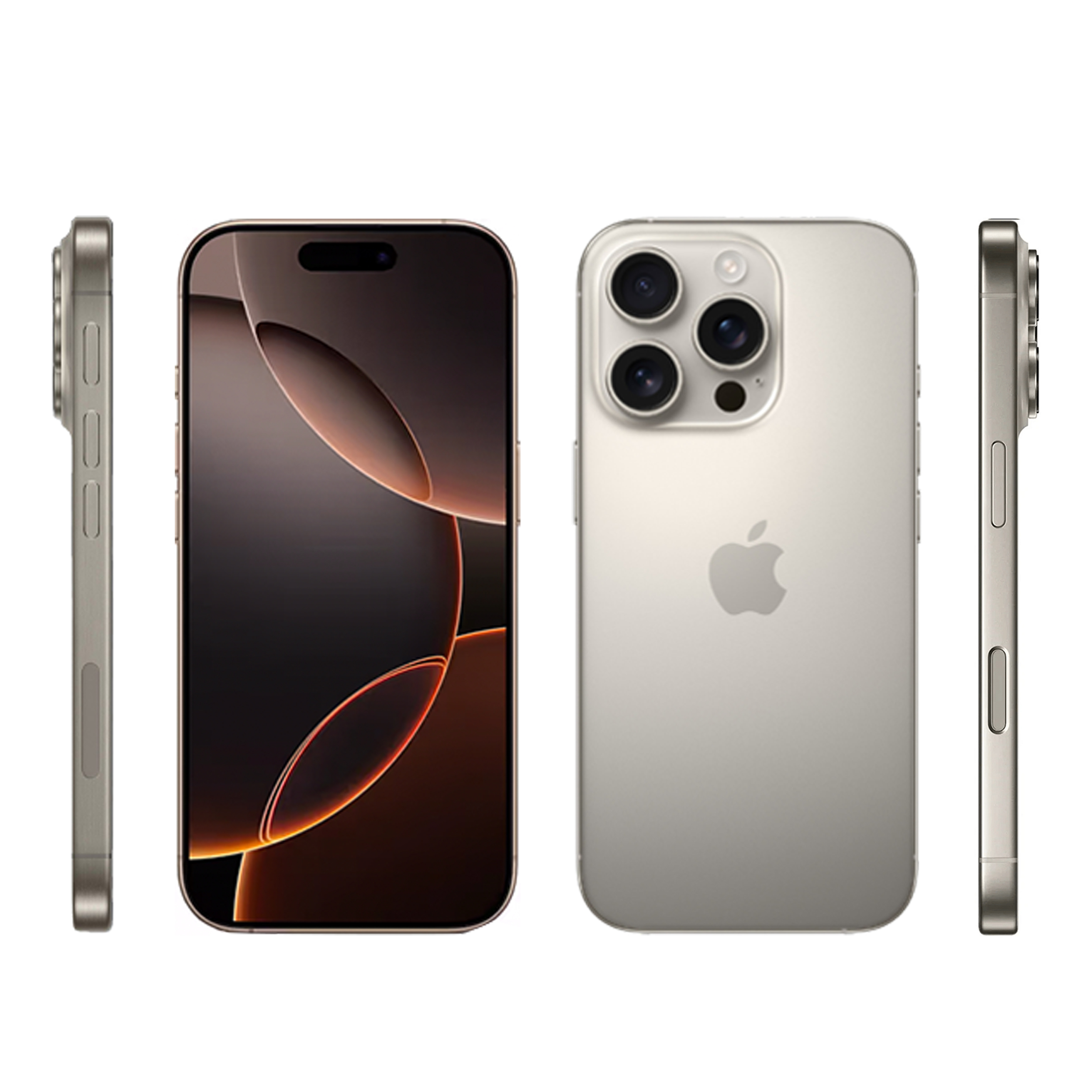گوشی موبایل اپل مدل iPhone 16 Pro Max ZAA دو سیم کارت ظرفیت 256 گیگابایت و رم 8 گیگابایت - به همراه هدفون بلوتوثی اپل مدل AirPods 4