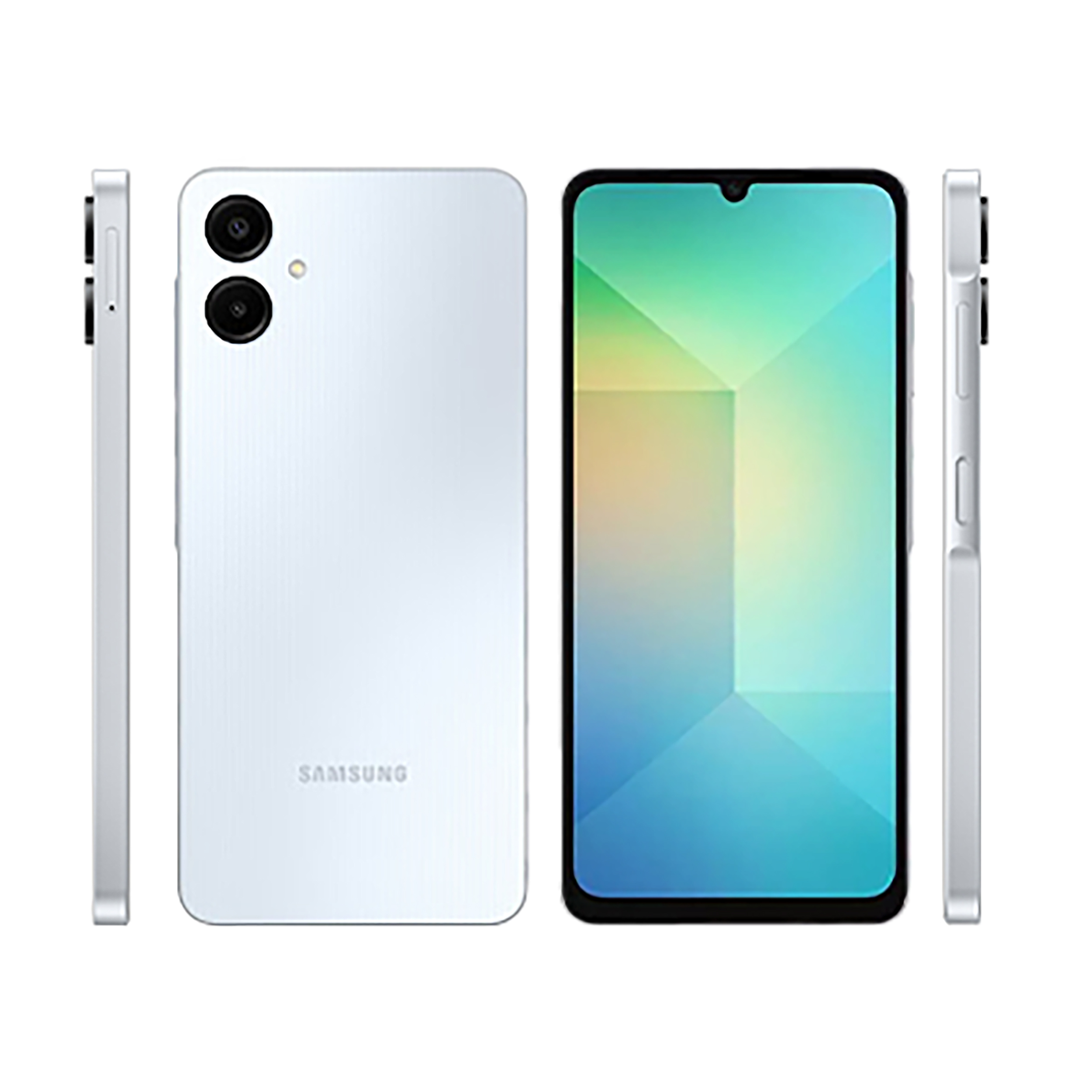 گوشی موبایل سامسونگ مدل Galaxy A06 دو سیم کارت ظرفیت 64 گیگابایت و رم 4 گیگابایت - به همراه شارژر 25 وات سامسونگ