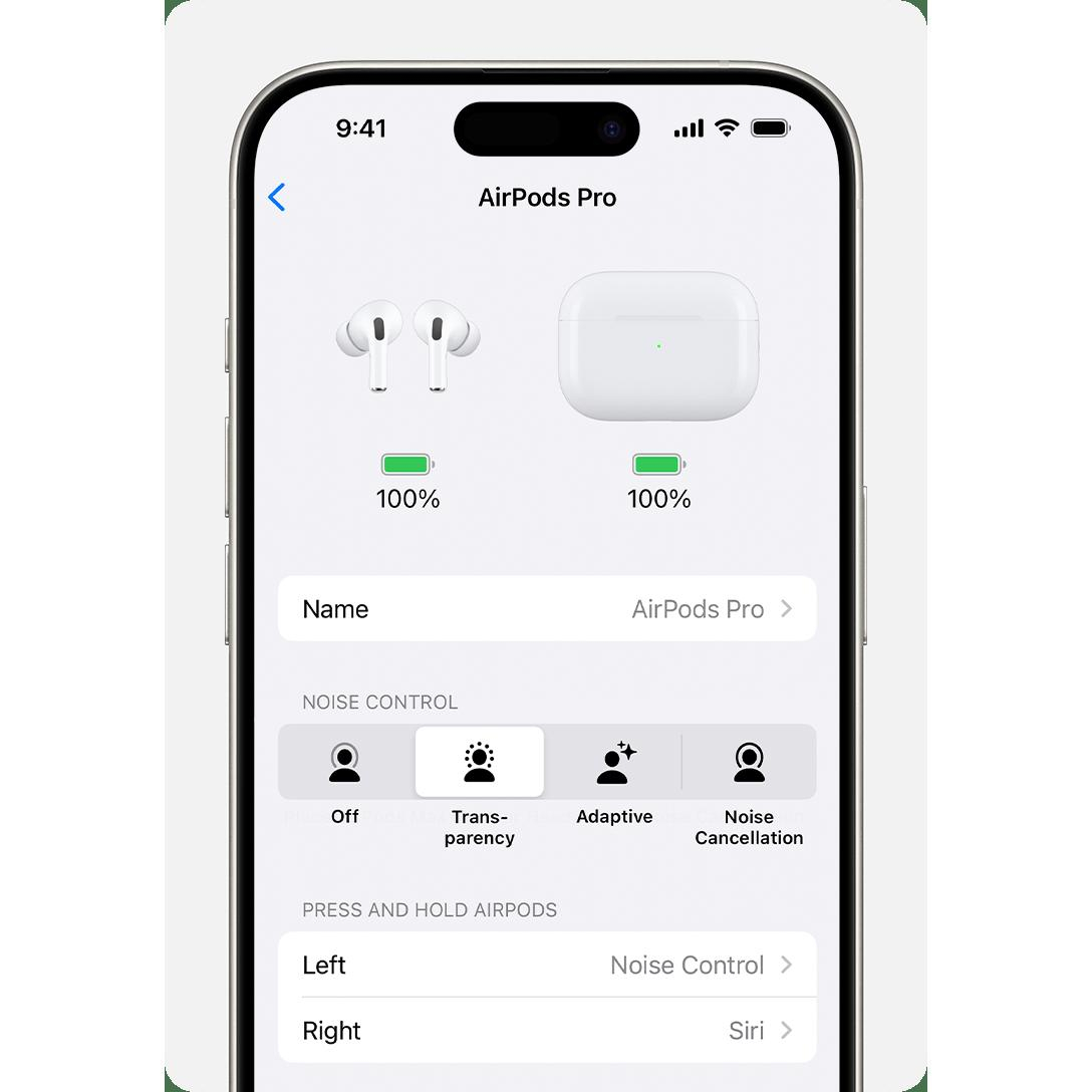 هدفون بلوتوثی اپل مدل AirPods 4 (نسخه دارای نویز کنسلینگ)