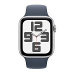 ساعت هوشمند اپل مدل SE 2023 Aluminum Case 40mm دارای قابلیت های قابلیت مکالمه از طریق بلوتوث بند سیلیکون